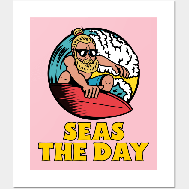 Seas the Day Wall Art by AKPrints
